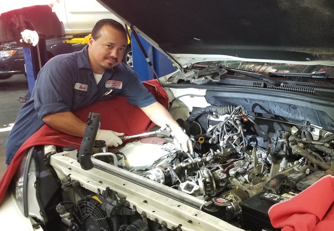 mechanic working on Auto Repair Lake Arbor Automotive Westminster